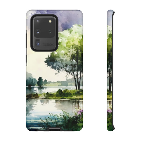 Summer Day by the Lake - Impact Resistant Phone Case